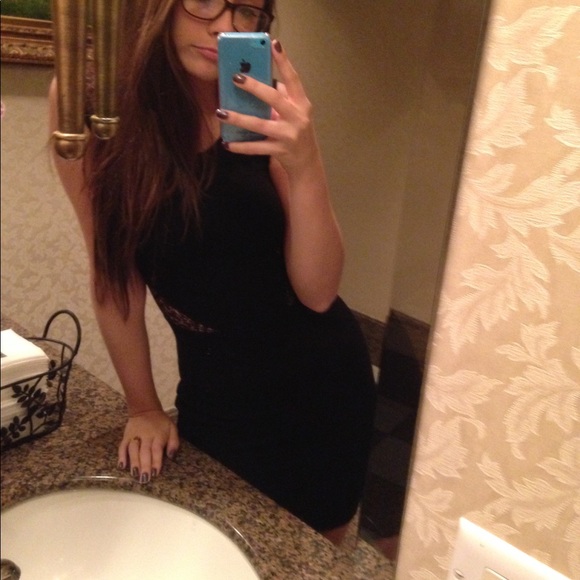 MINI BLACK DRESS - Picture 6 of 6